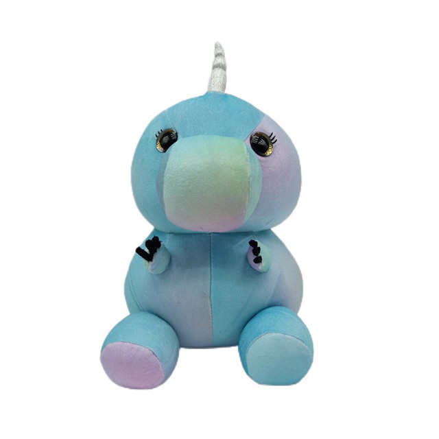 Colorful Unicorn Plush Toy Environmentally Friendly Non-toxic