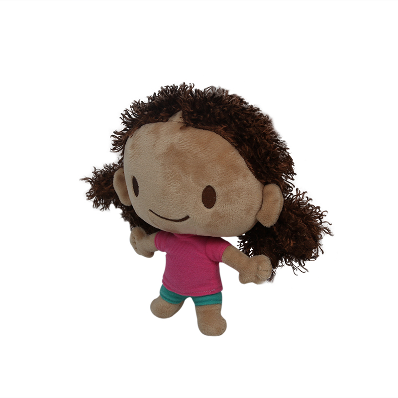 Girl Plush Doll
