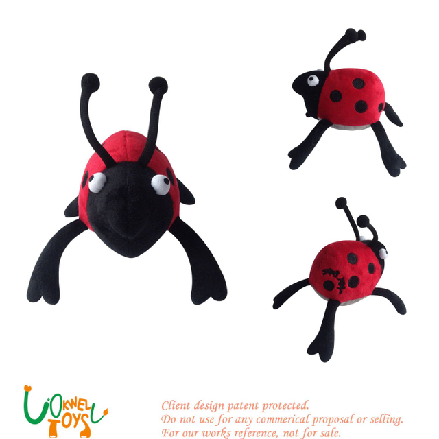 Custom Ladybug Plush Toy