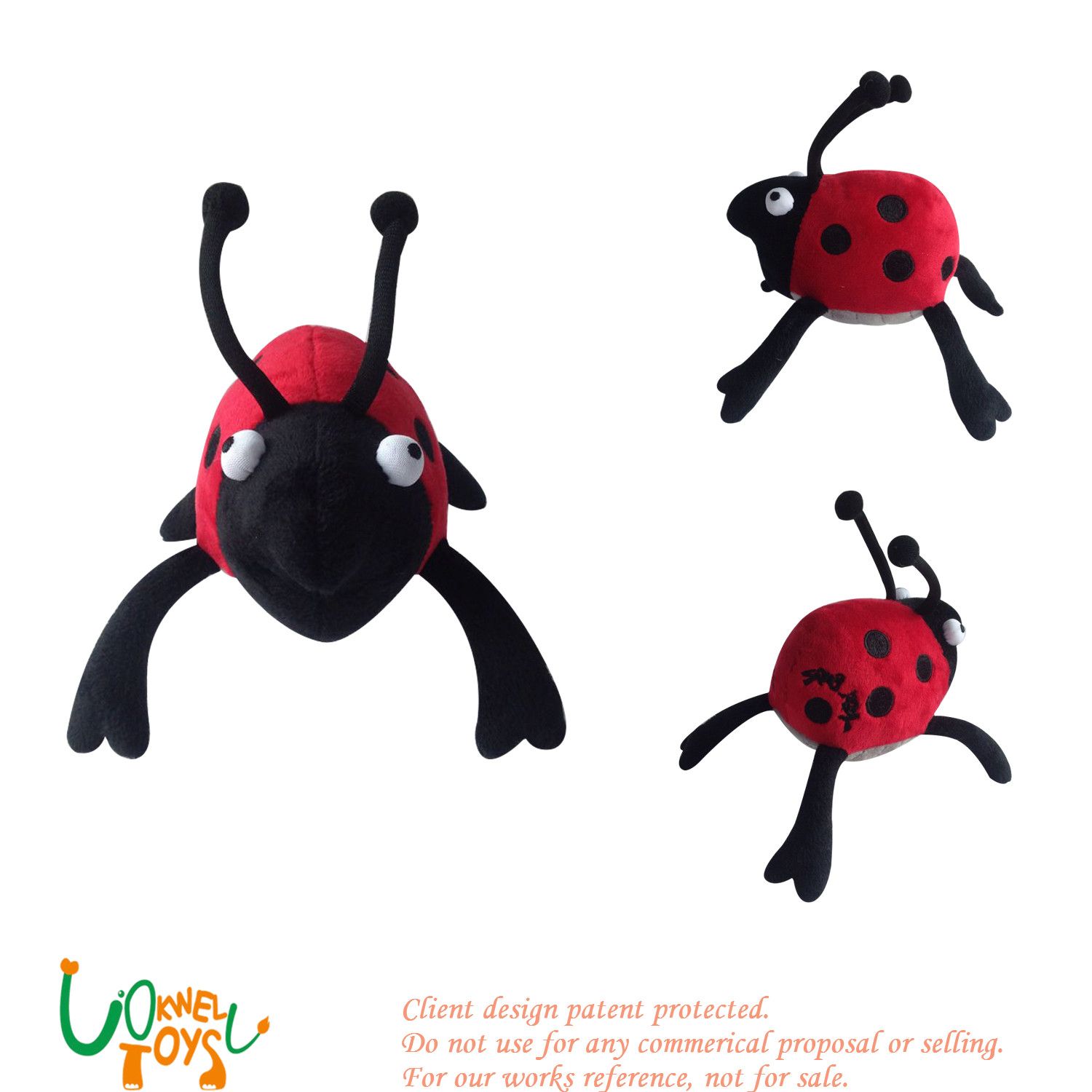 Custom Ladybug Plush Toy