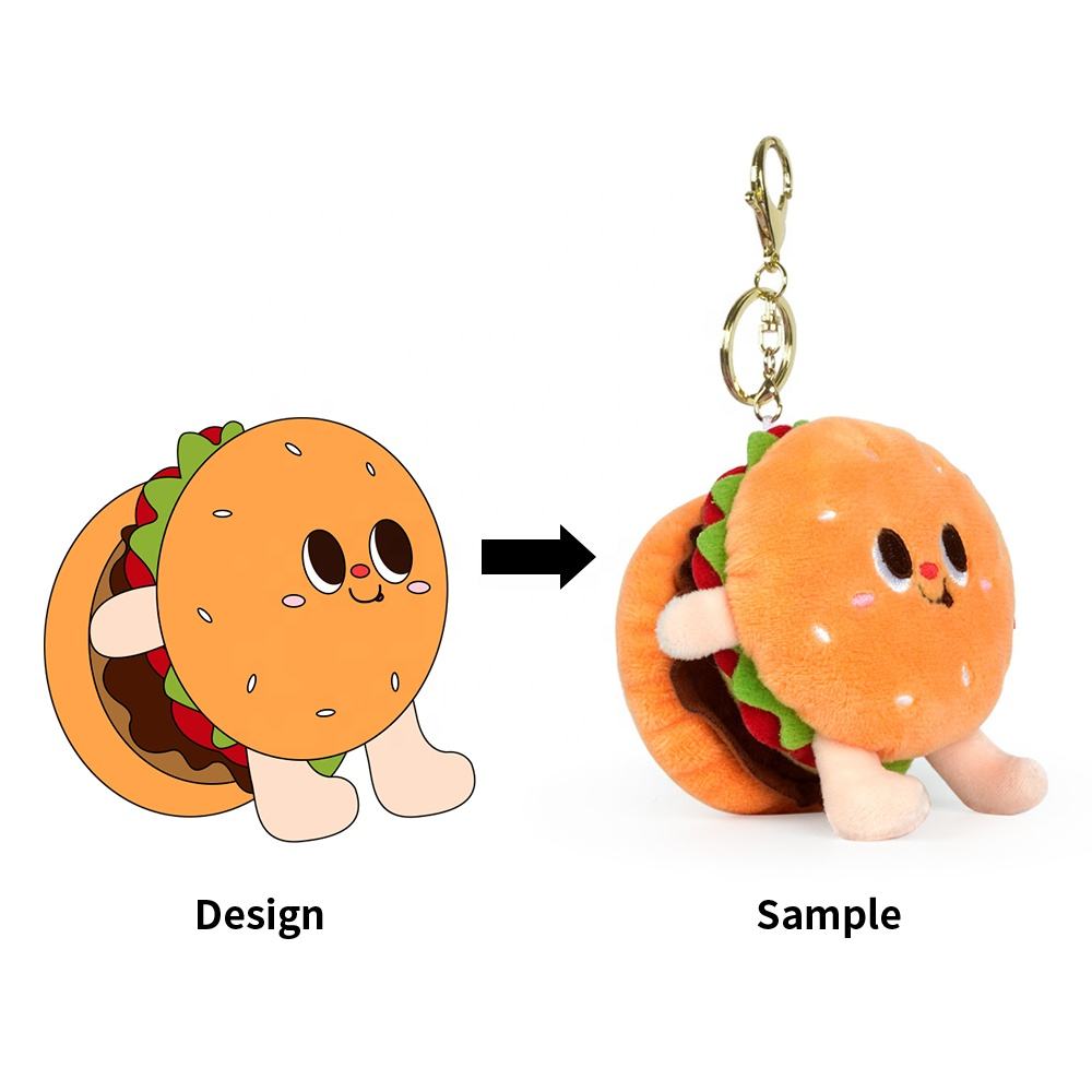 Made Tiny Plush Keychain for Backpack