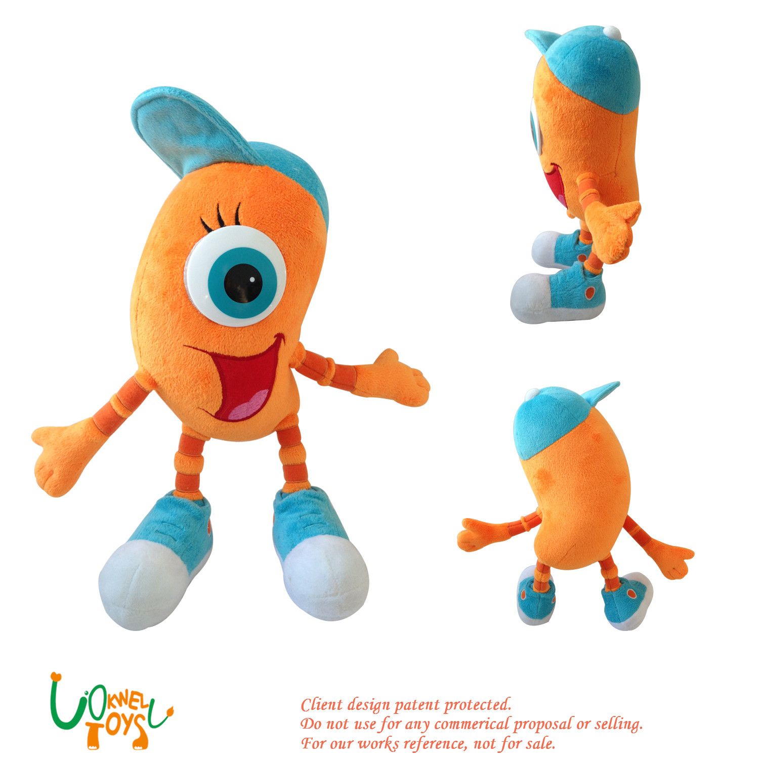 One-Eyed Plush Mascot