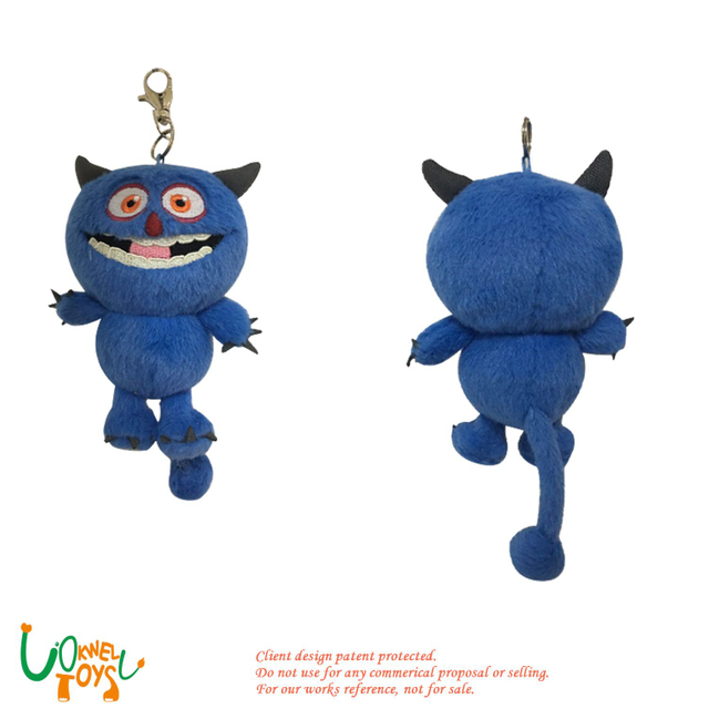 Devil Plush Keychain