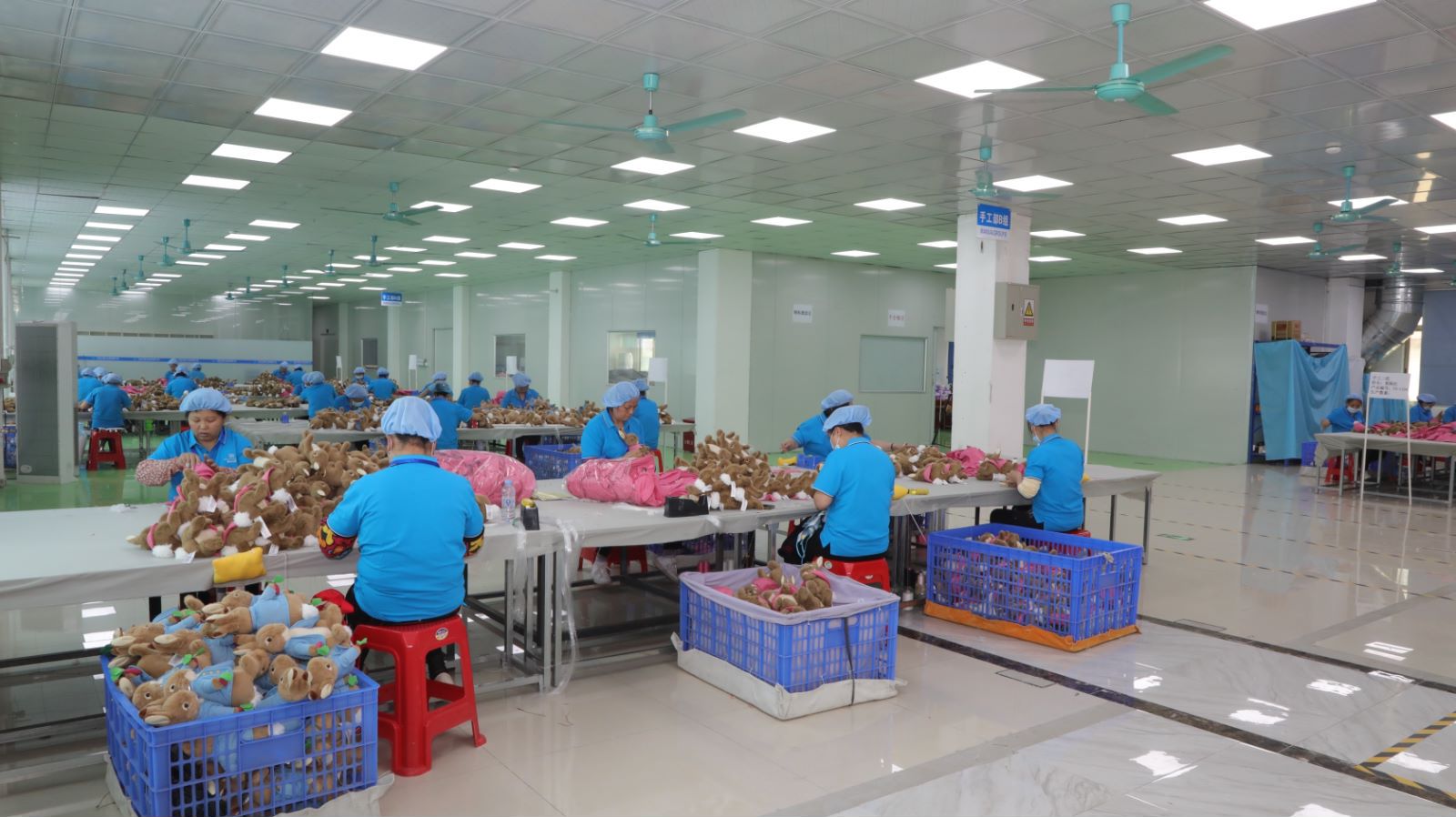 Hand stiching line