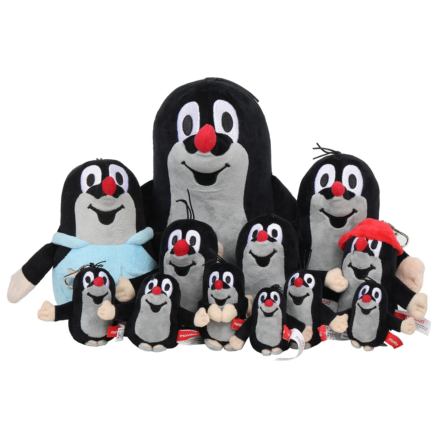 Custom Multi-Size Mole Plush Sets