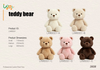 LKWB001 Classic Teddy Bear Series