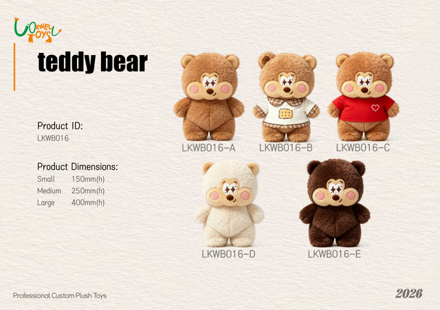 LKWB016 Teddy Bear Plush Series