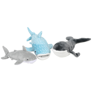 Custom Marine Animal Whale & Shark Plush
