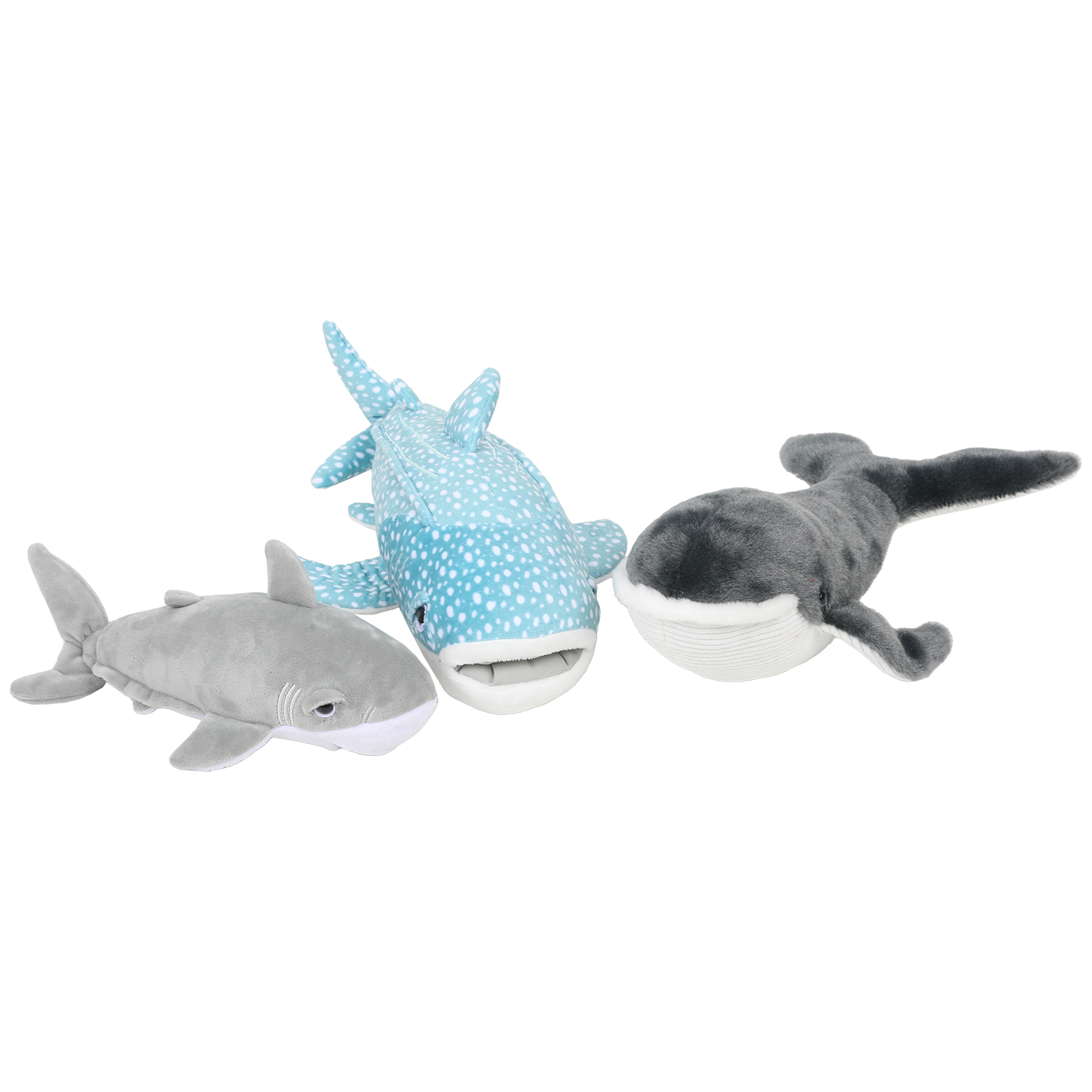 Custom Marine Animal Whale & Shark Plush