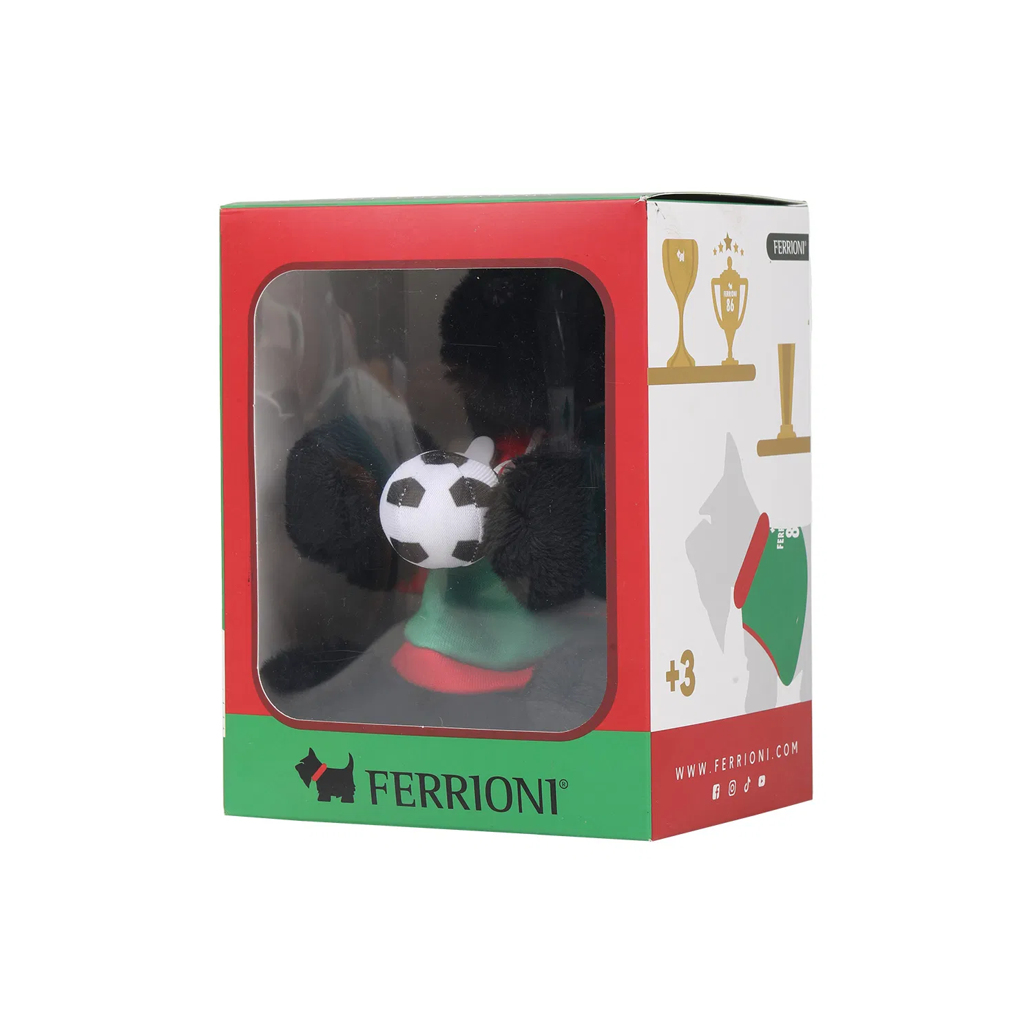 Custom Dog Plush Toys with Window Gift Box