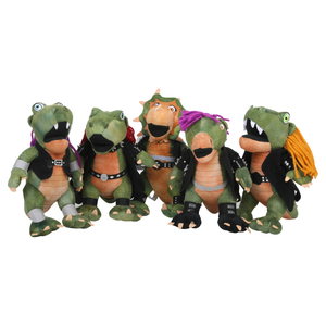 Custom Punk Dinosaur Plush Toys