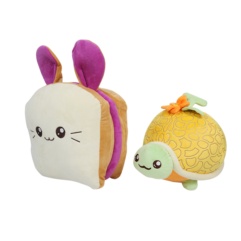 Custom Rabbit & Turtle Plush Toys