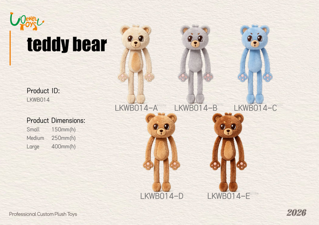 LKWB014 Custom Long-Limbed Teddy Bear Series