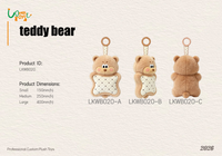 LKWB020 Teddy Bear Plush Keychain Series