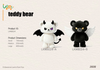 LKWB024 Angel & Devil Teddy Bear Plush Series