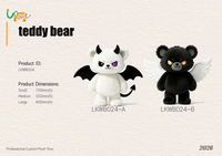 LKWB024 Angel & Devil Teddy Bear Plush Series