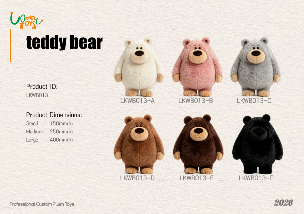 LKWB013 Plush Teddy Bear Series