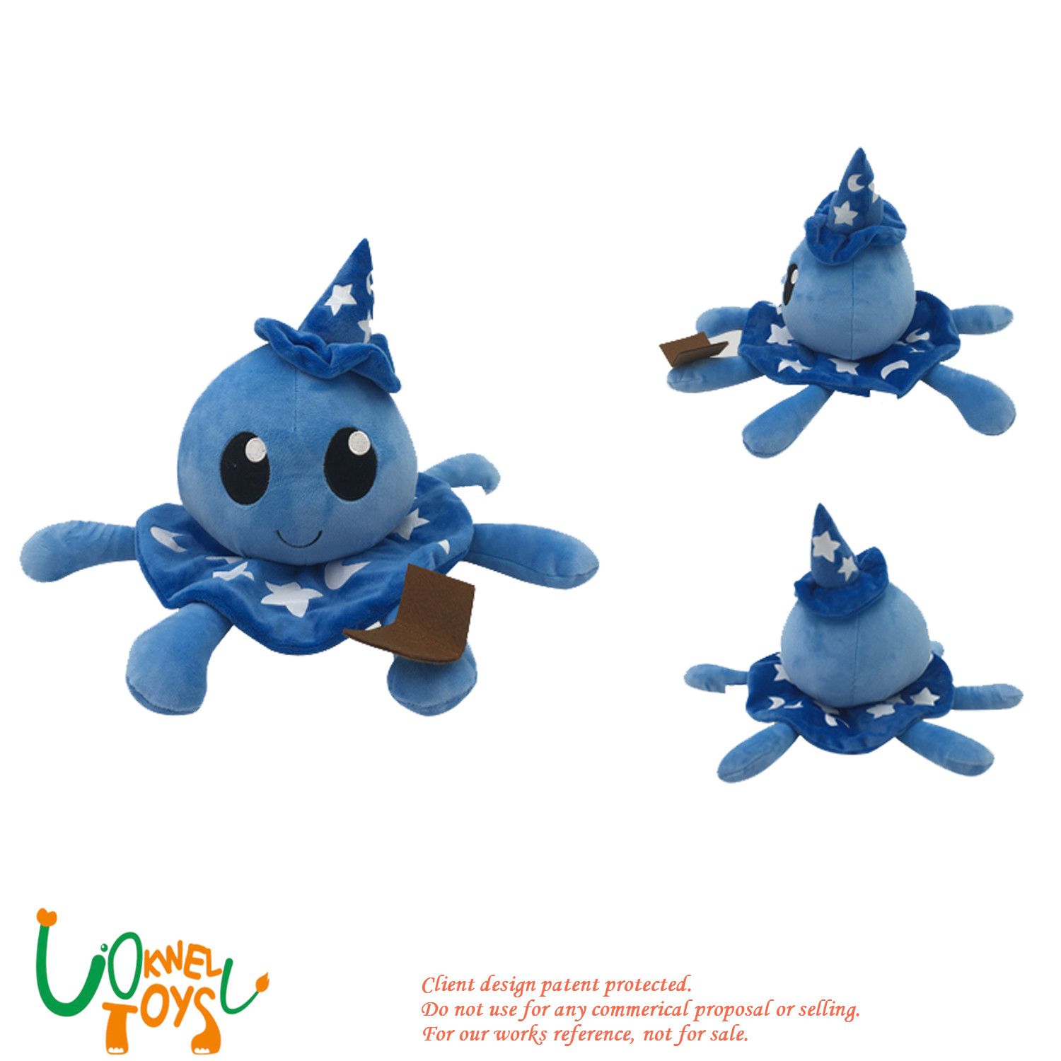 Wizard Octopus Plush Toy