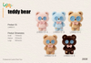 LKWB019 Button Eye Teddy Bear Plush Series