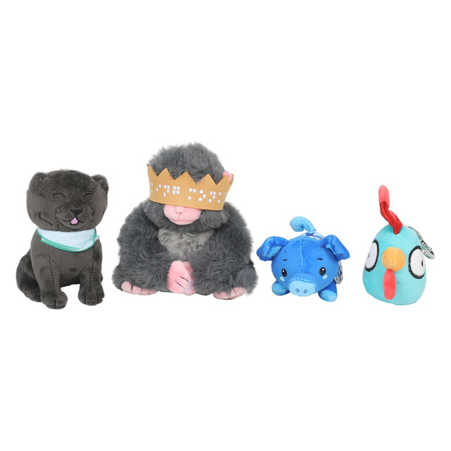 Custom Animal Plush Toys & Stuffed Keychains