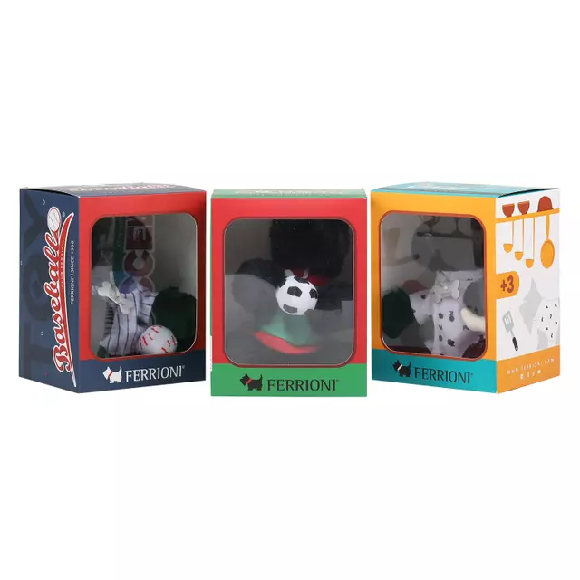 Custom Dog Plush Toys with Window Gift Box